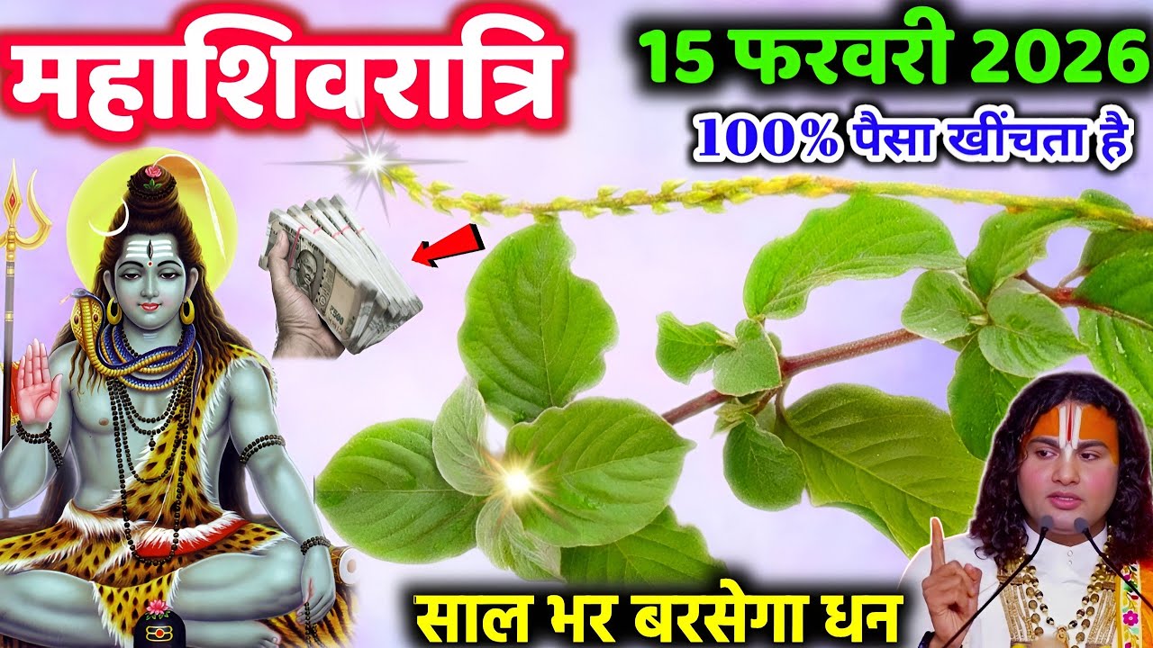 Mahashivratri 2026 😱 घर ले आना ये चमत्कारिक जड़ 😱 करोड़पति बना देगी शिवरात्रि पर.Shivratri vrat upay