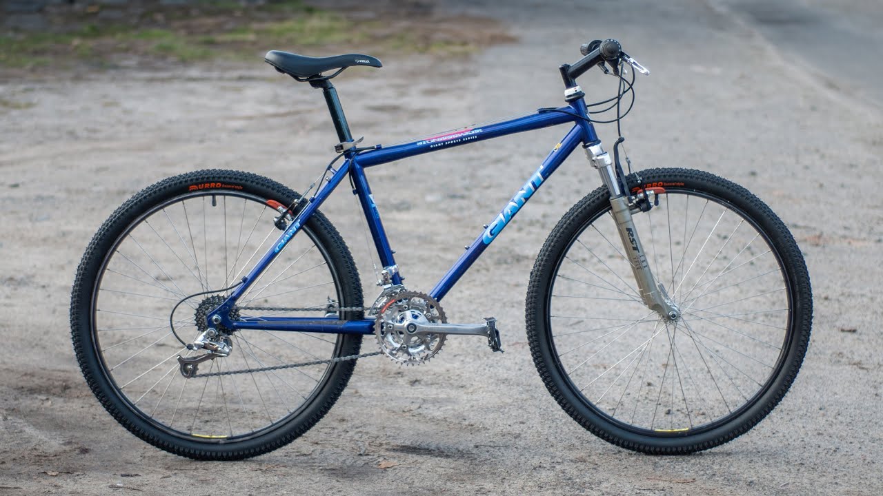 90's Giant Stonebraker - Old MTB Restoration (ASMR)