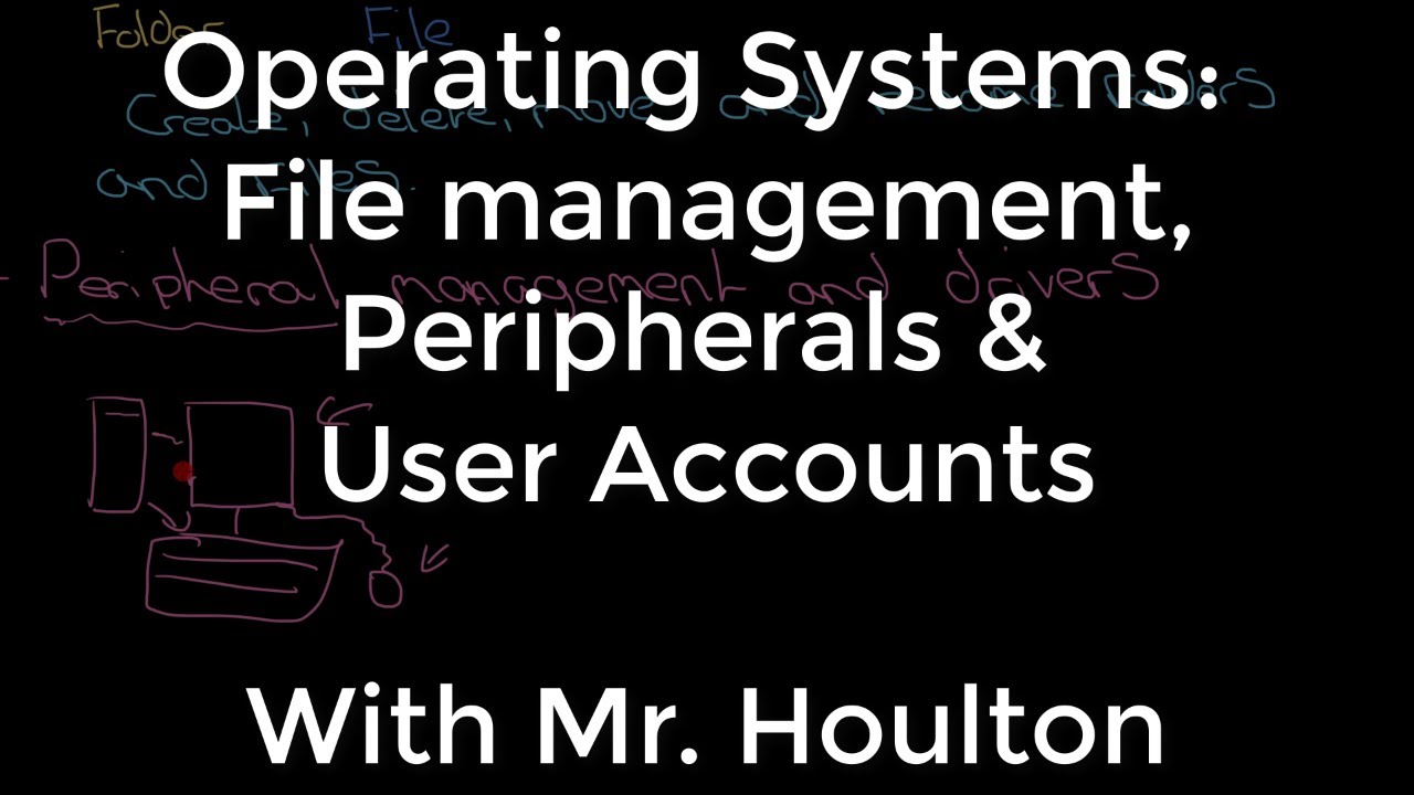 1.5.1 Operating Systems: User Management Peripherals & User Accounts