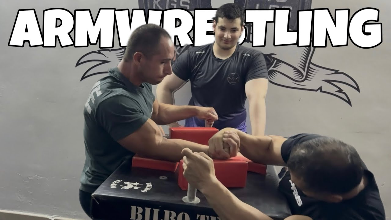 Entrenamiento Armwrestiling Metodo bilbo - probando progresion