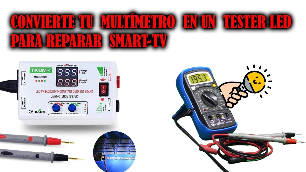 Te muestro como construir un Tester para Repara TV-LED