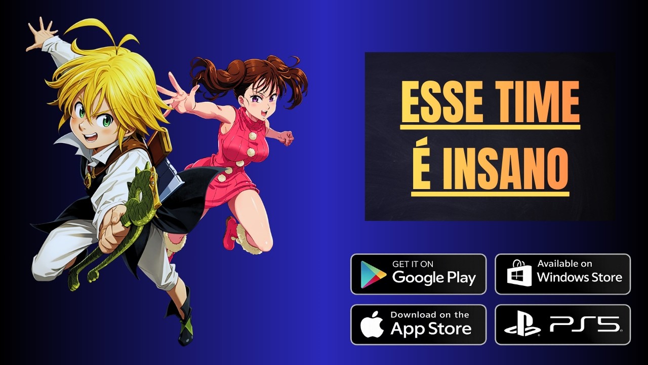 🔥 7DS Origin  | O MELHOR TIME PARA O MELIODAS NO LANÇAMENTO!
