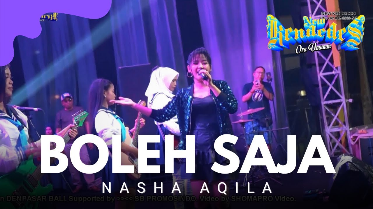 BOLEH SAJA - NASHA AQILA NEW KENDEDES LIVE SESETAN BALI 2025