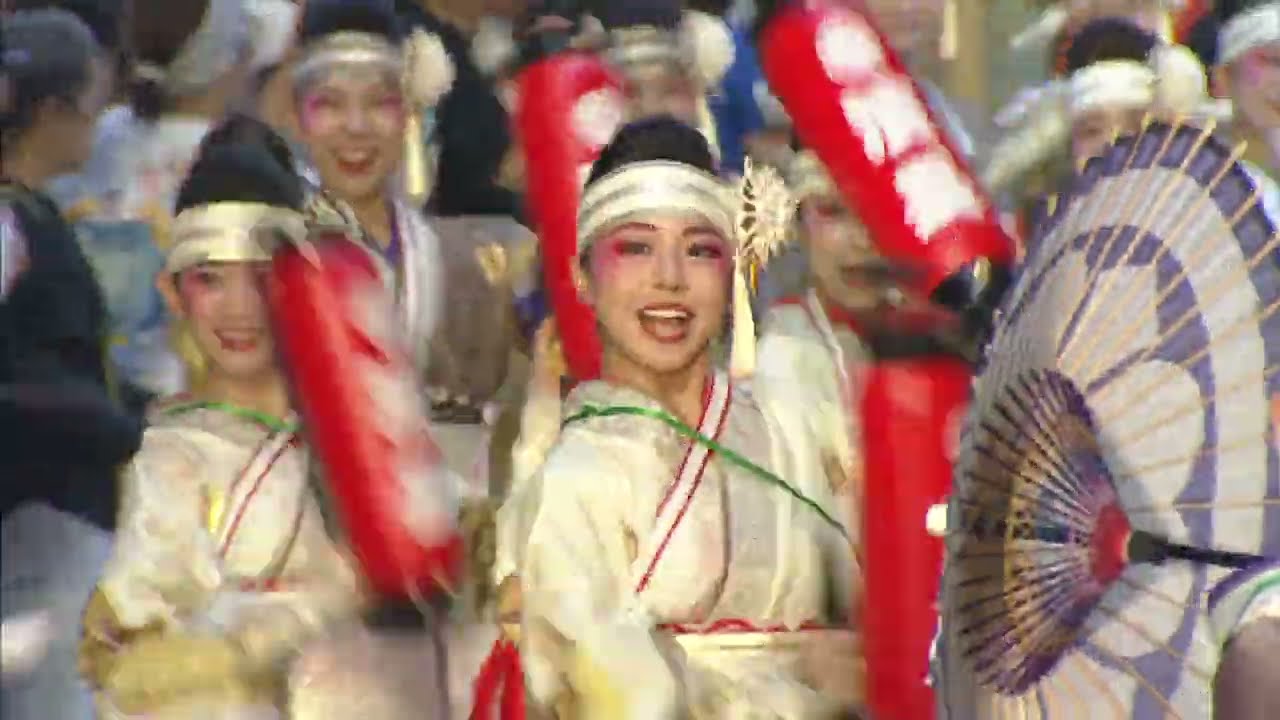 「濱長 花神楽」銀賞【2024年よさこい祭り】