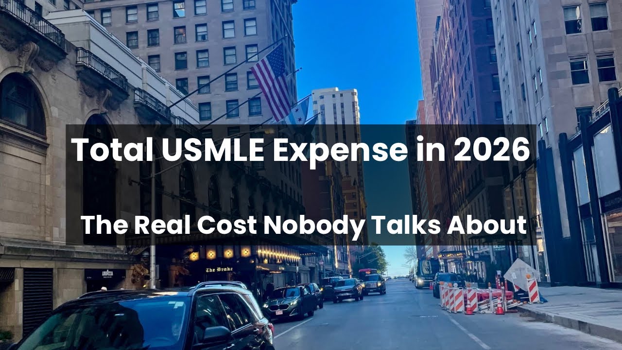 Общая стоимость подготовки к USMLE | Обновления 2026 года | Подробный расчет. #usmle #usmlejourne...