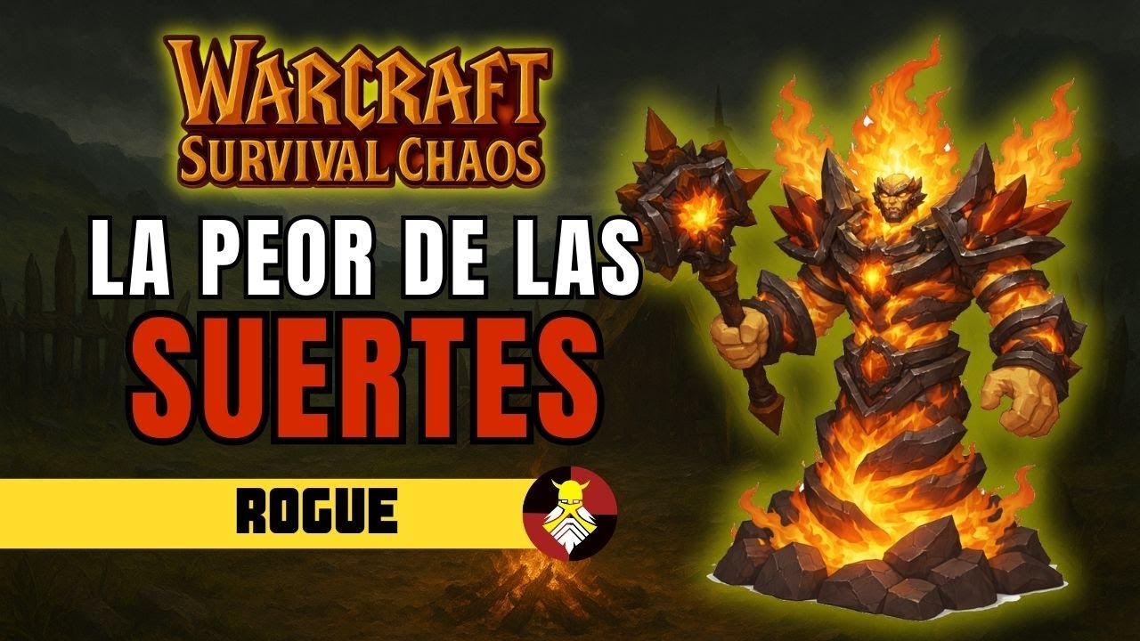 La terrible RULETA RUSA del Survicio!! | Warcraft 3 Survival Chaos (Rogue)
