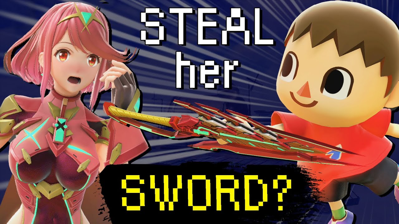 Can You STEAL Pyra's SWORD? -- Random Smash Ultimate Facts