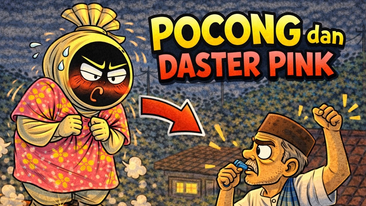 Komedi Horor part 30 / POCONG dan DASTER PINK