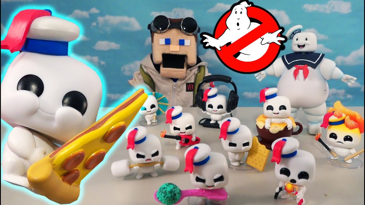 Ghostbusters Afterlife COMPLETE Funko Mini Stay Puft Marshmallow POP Figures & Exclusives!