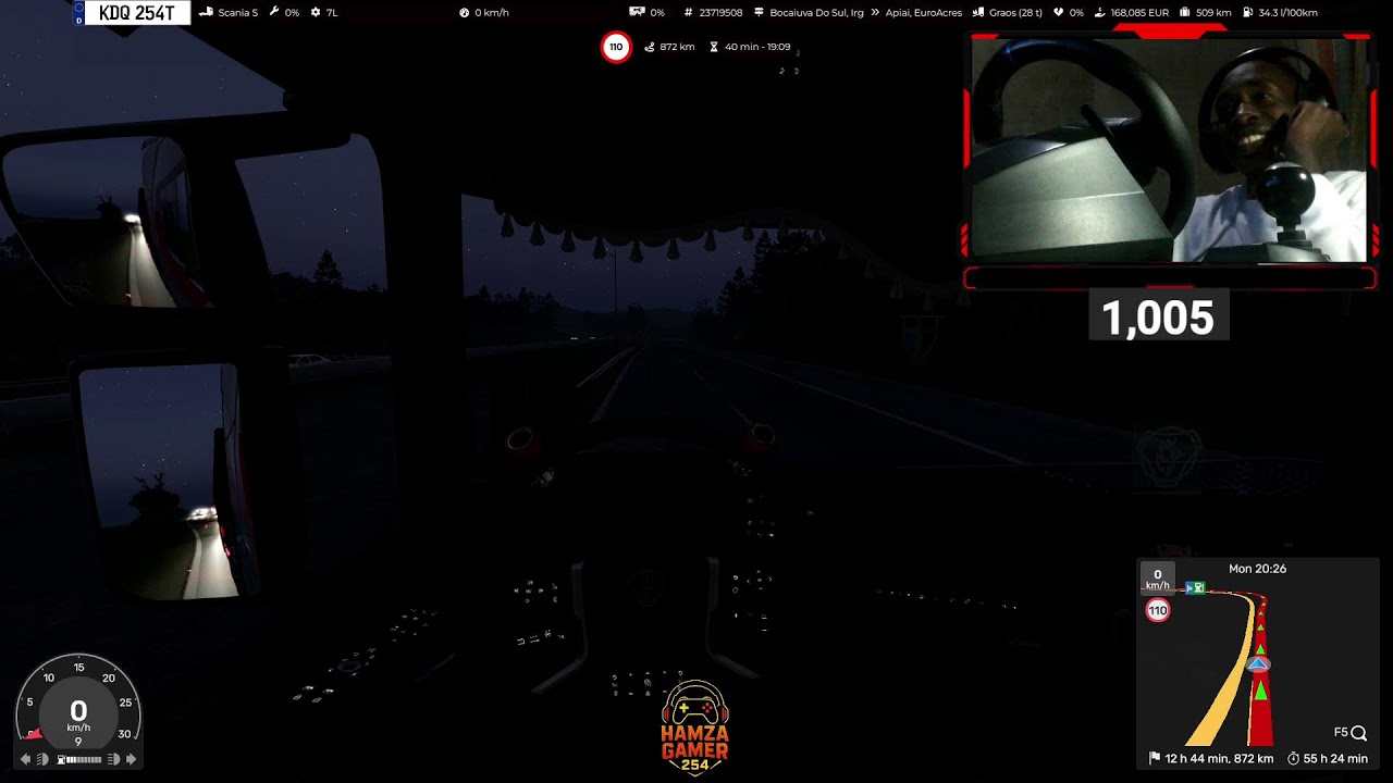 1500HP Scania S | Mapa Eldorado LIVE | Hamza Gamer 254