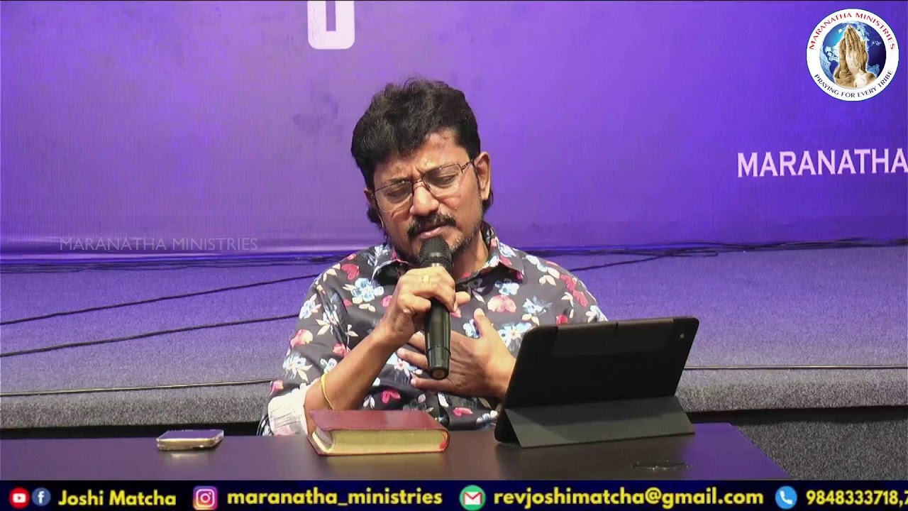 MIRACLE HOUR LIVE || 06 FEB 2026 || REV.JOSHI D MATCHA  || MARANATHA MINISTRIES