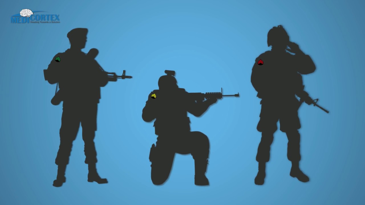 Concussion in army personnel and Medicortex test