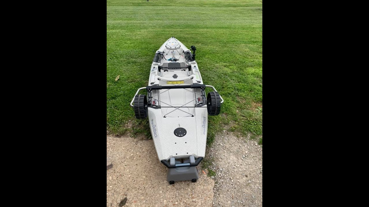 2021 Hobie Outback w/ Boonedox landing gear track kit