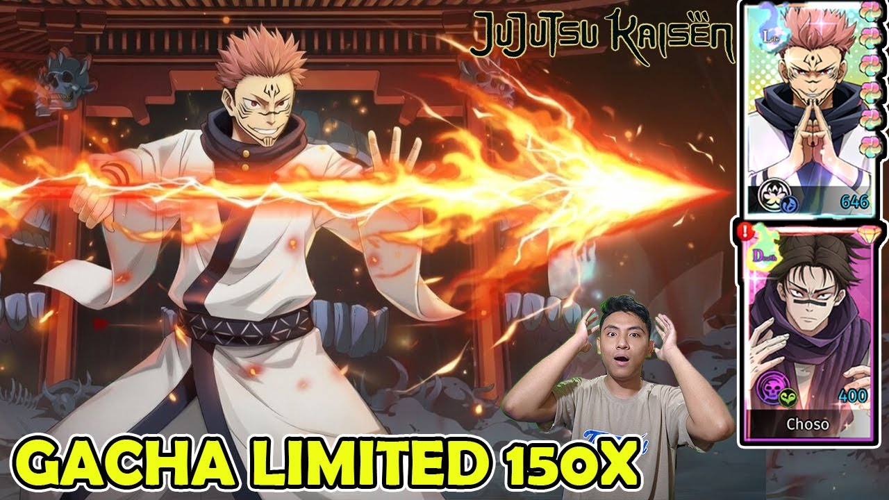 GACHA EVENT LIMITED 150X DAN SHOWCASE AKUN SULTAN CP 42B! FULL UPGRADE SUKUNA - JUJUTSU CULLING GAME