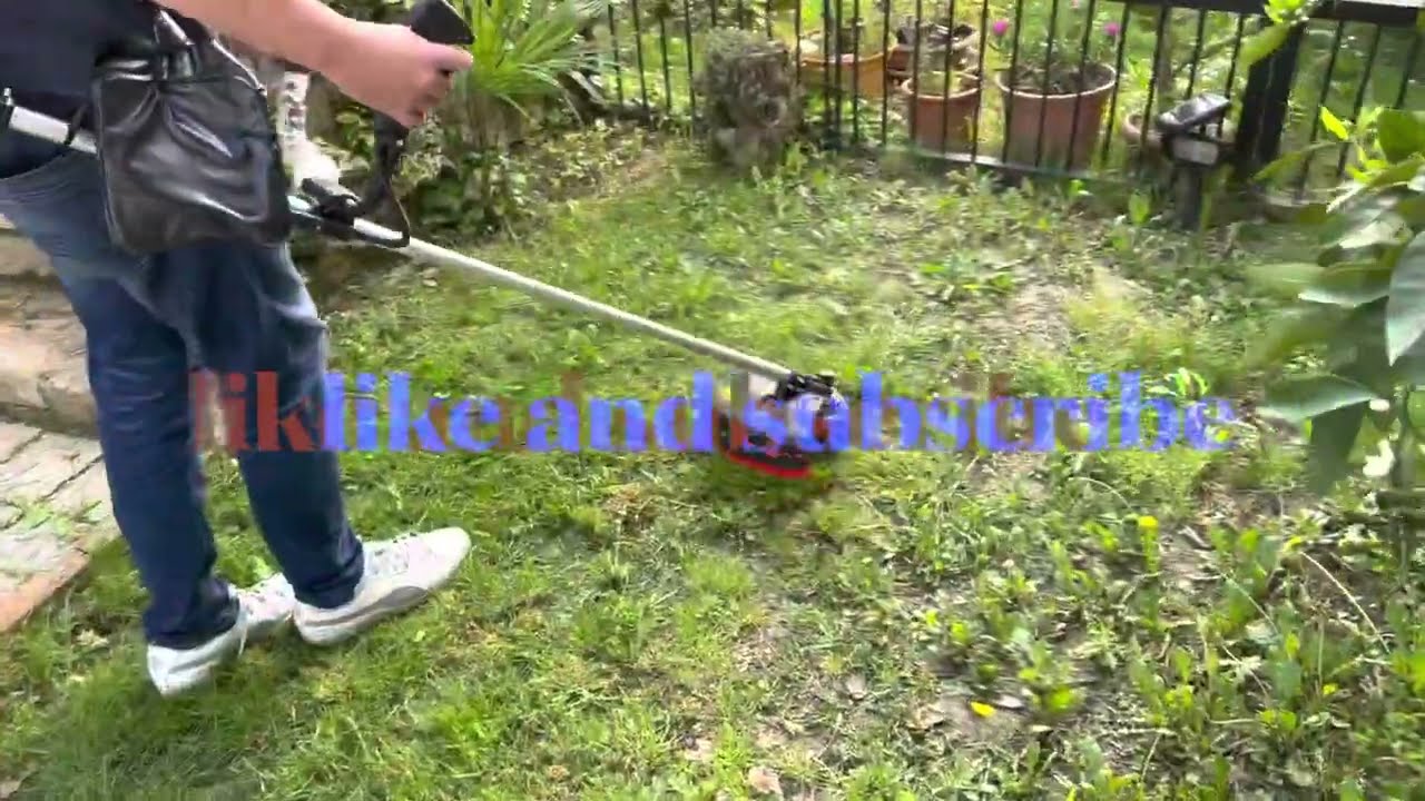 Brush Cutter BC-330 B by AL-KO petrol / Unboxing and first START