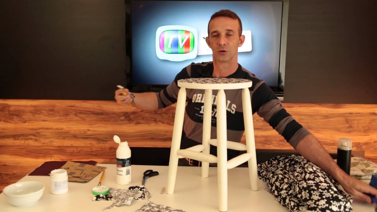 Banquetas decoradas com Marcelo Darghan