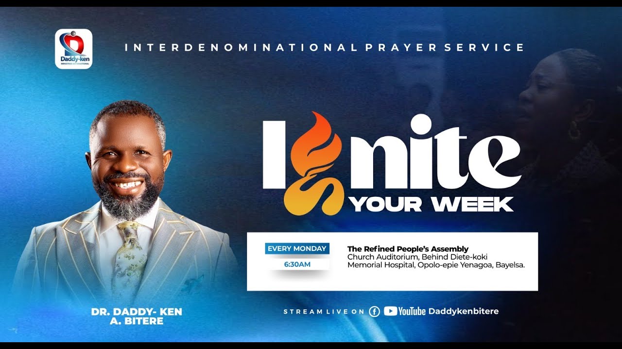 IGNITE YOUR WEEK MORNING PRAYERS || 12TH JAN. 2026 WITH DADDY-KEN A. BITERE