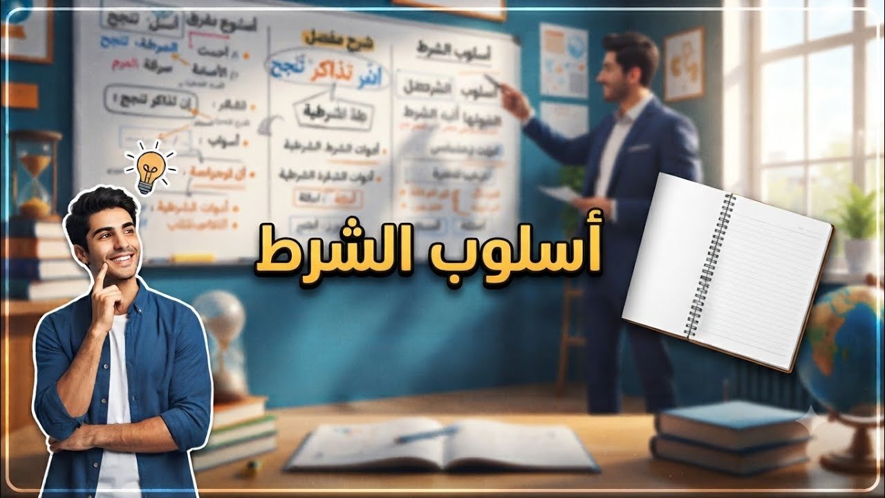 أسلوب الشرط .للصف الأول الإعدادى