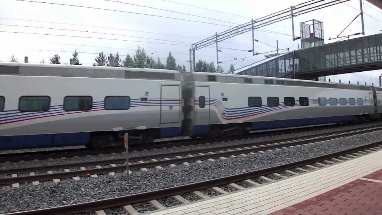 Finnish trains at Kerava and Mäntsälä