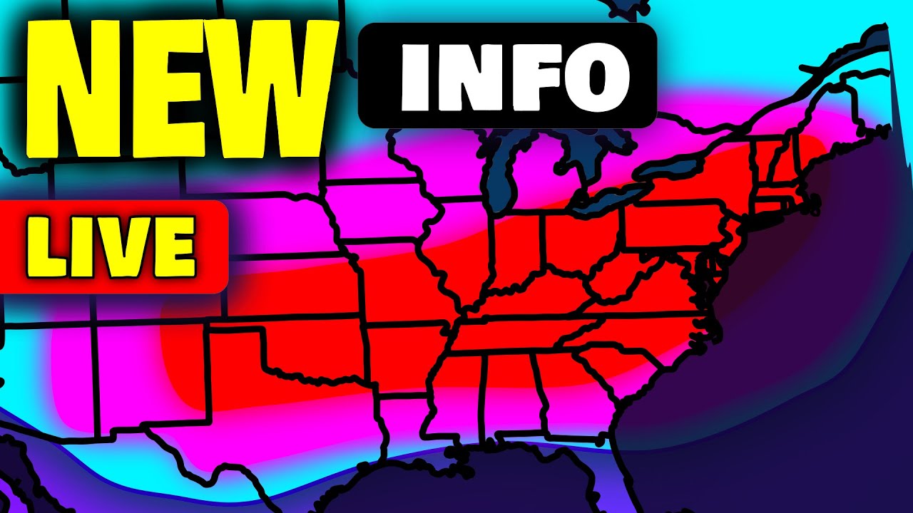 🟥LIVE: NEW Models for MAJOR SNOW/ICE Ahead - Breakdown, Q & A | ONW