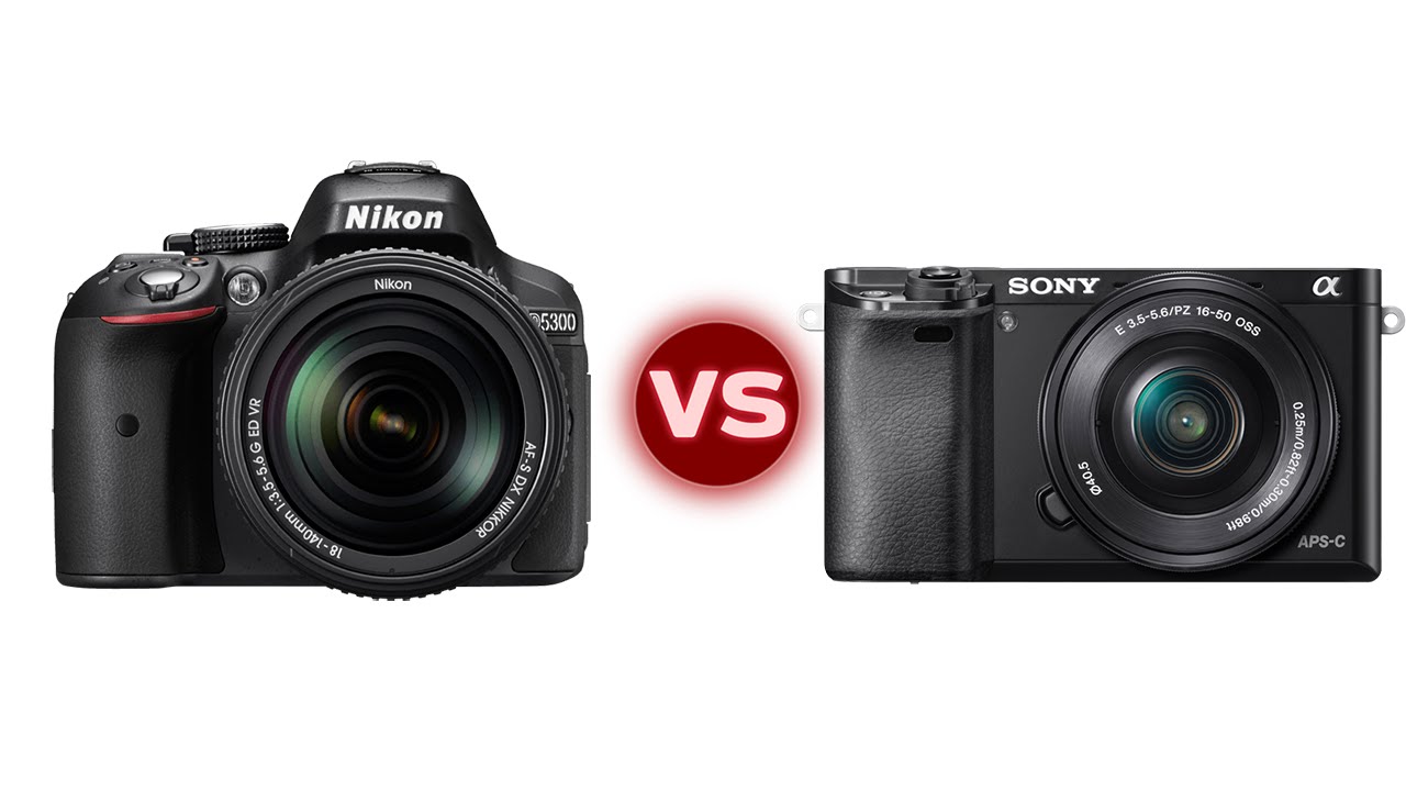 Sony a6000 vs Nikon D5300