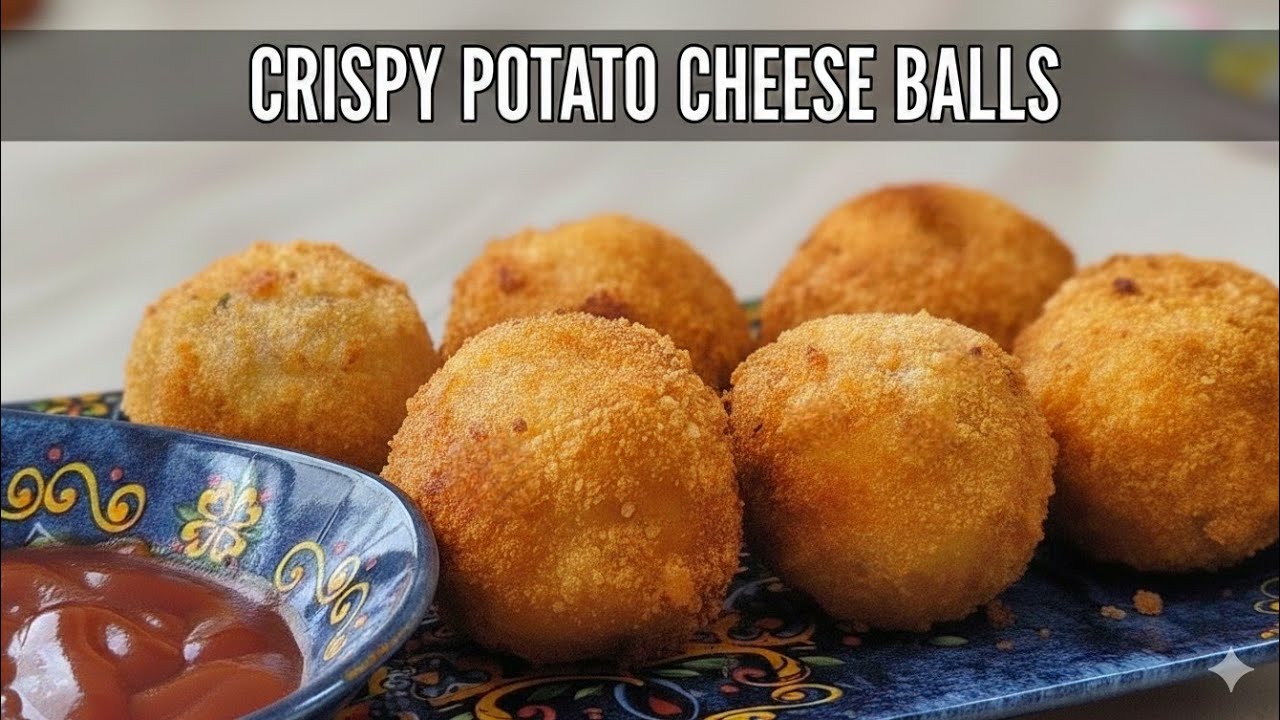 Crispy Potato Cheese Balls Recipe | Perfect Iftar Snack 🌙🧀 | Easy Ramadan Snack Idea