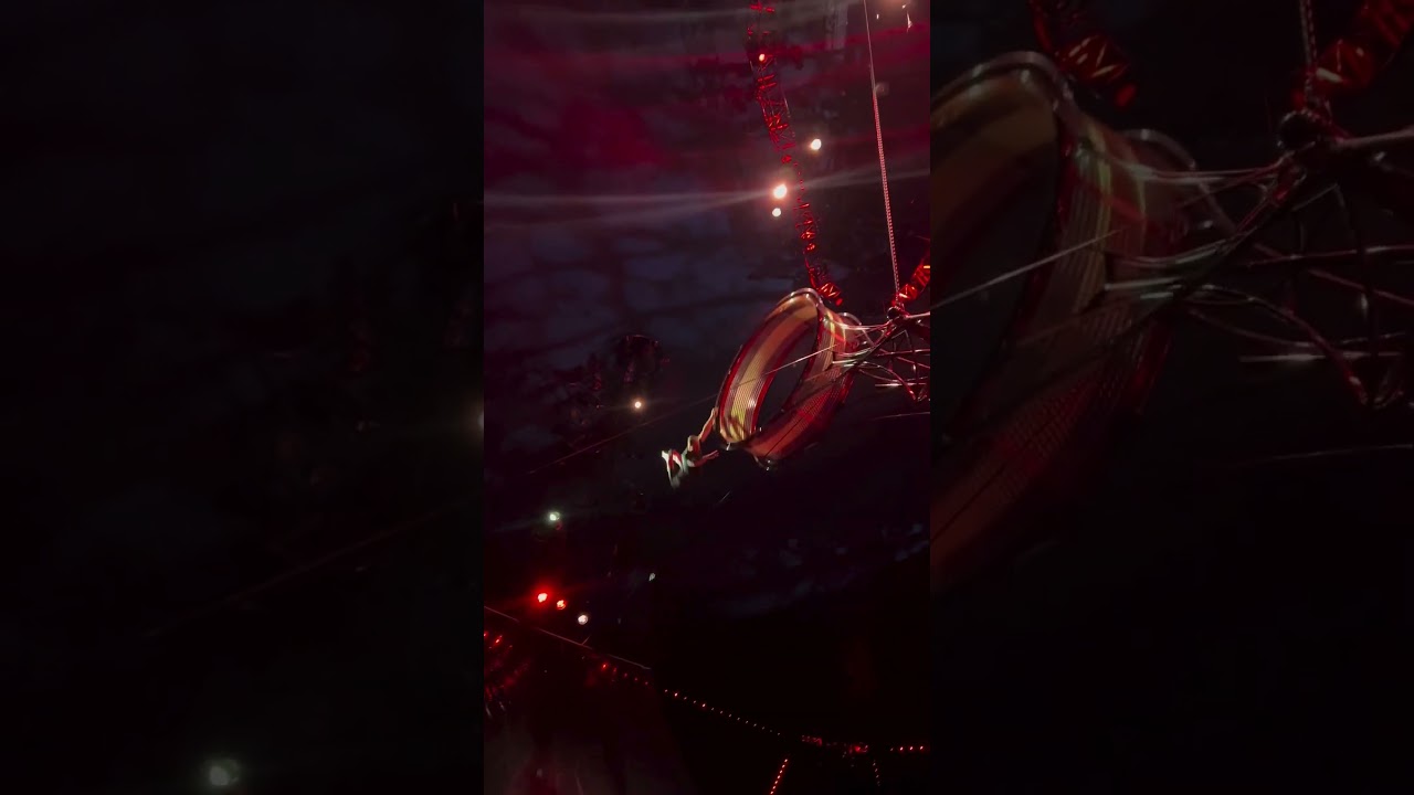 Epic wheel of death circus act! 🎪🎡  -  🎥 coach.me.science / cirquedusoleil