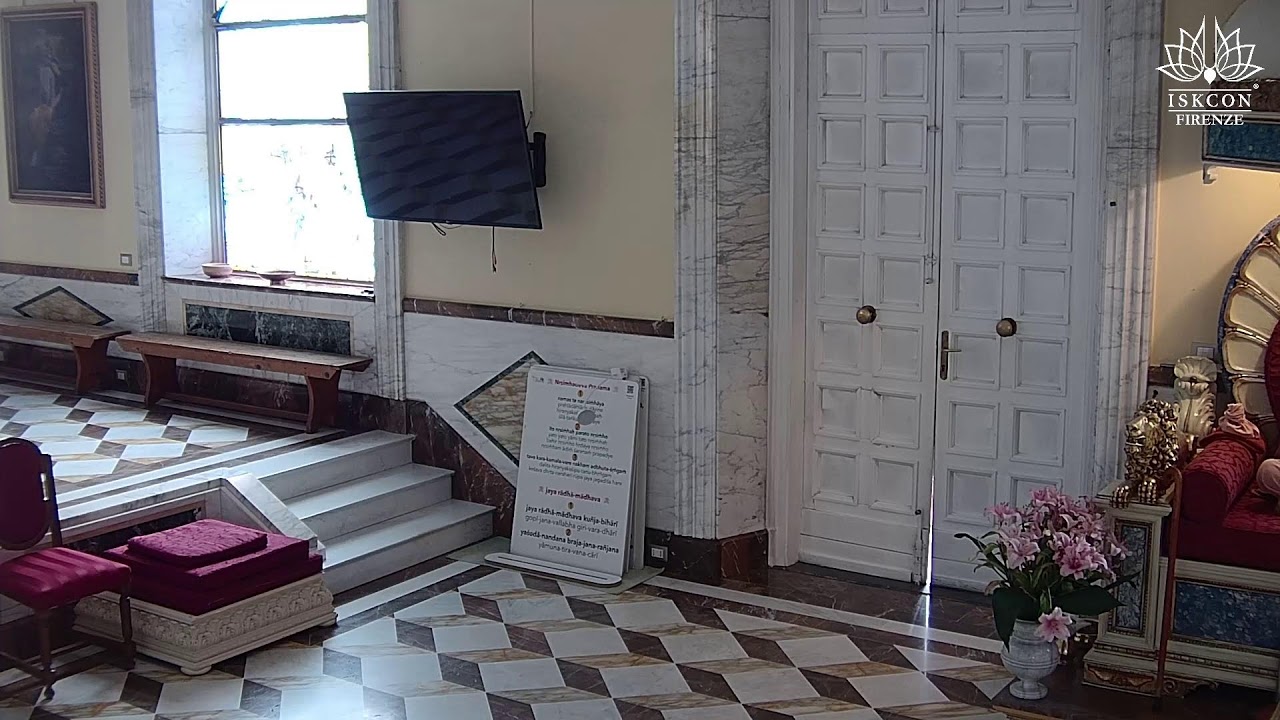 Live streaming di Villa Vrindavana ISKCON Live