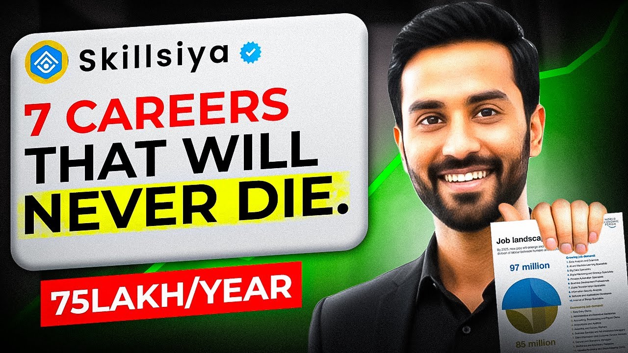 7 Careers That Will Never Die | (2030+ Future Career) - High Income