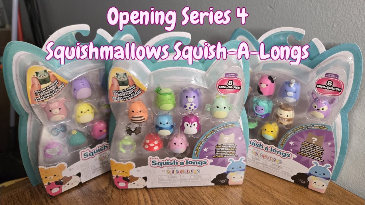 Вступительная серия 4-го сезона Squishmallows Squish-A-Longs