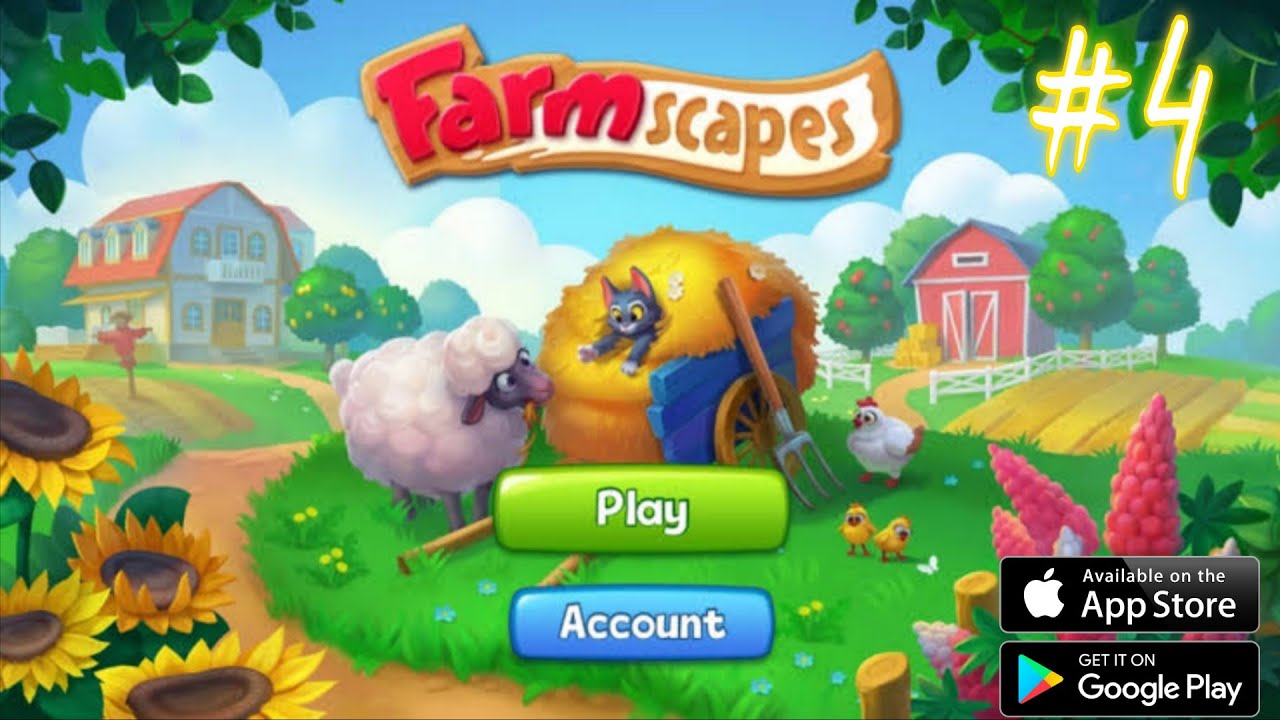 Start a new day #4 .1 🐈‍⬛Farmscapes🏡 #farmscapes 