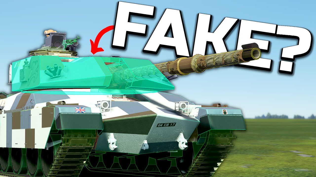Этот танк в War Thunder — подделка