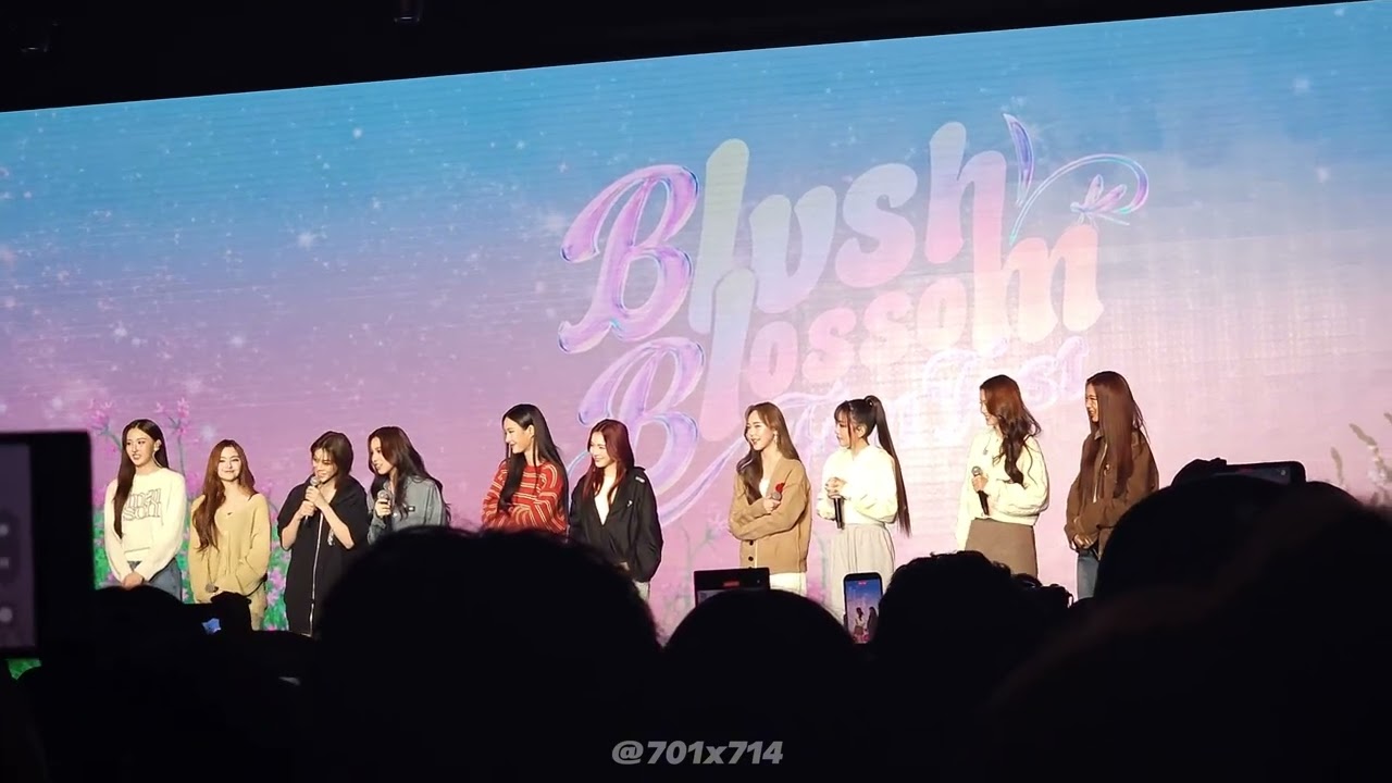 20251130 blush blossom fan fest in macau soundcheck full
