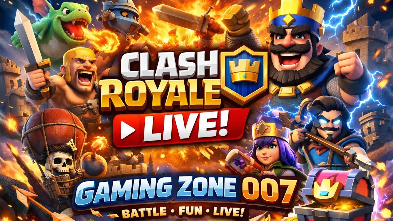 😈clash royale gameplay 🔥 is live!
