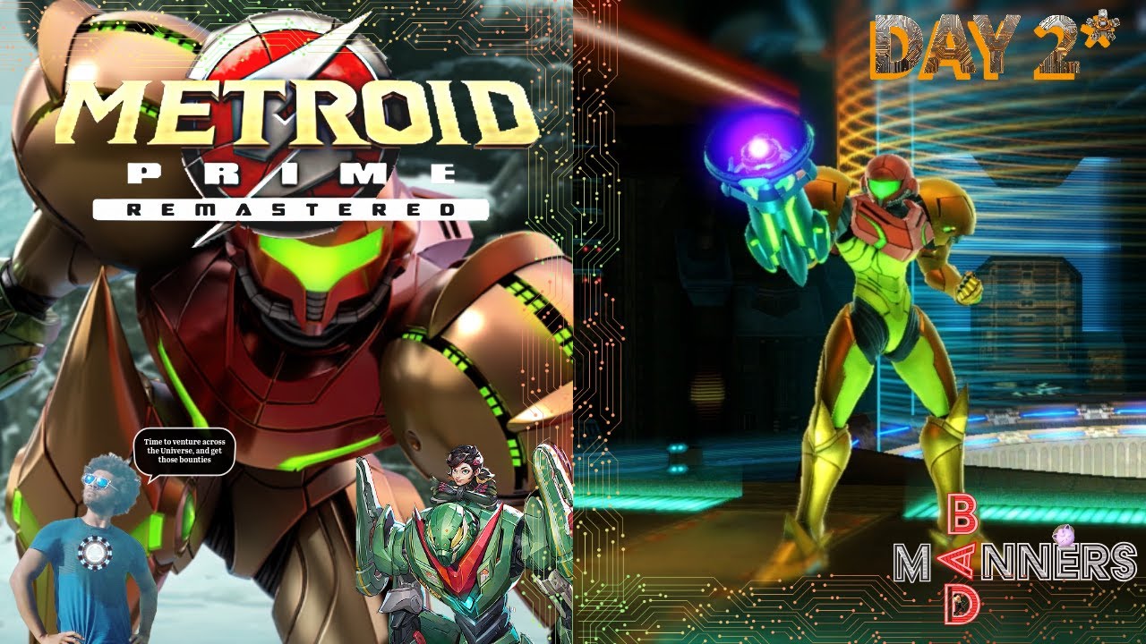 Elite Smasher Hunts Some BOUNTIES | METROID PRIME (Blind)(Day 2) (Chapters In Comments)