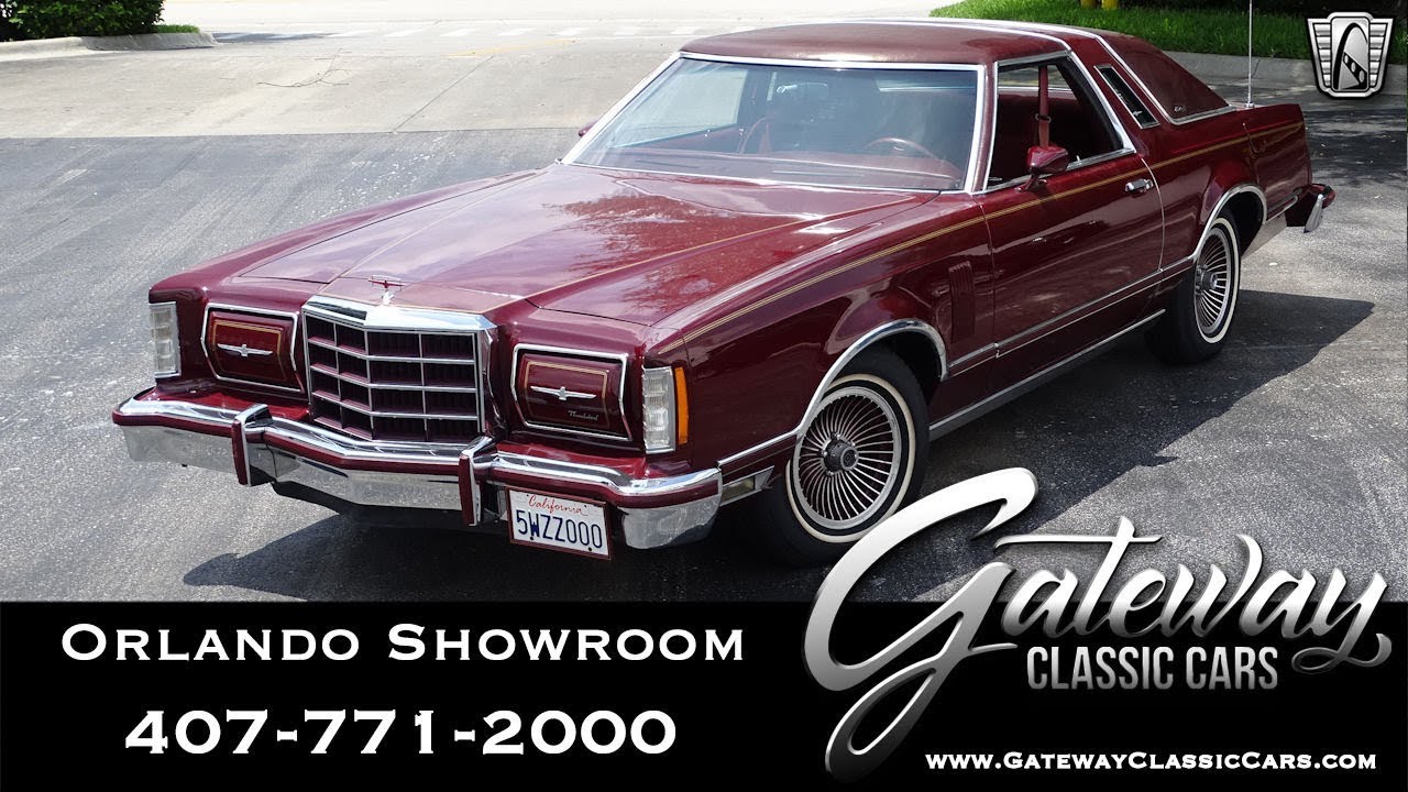 1979 Ford Thunderbird Gateway Classic Cars Orlando #1490