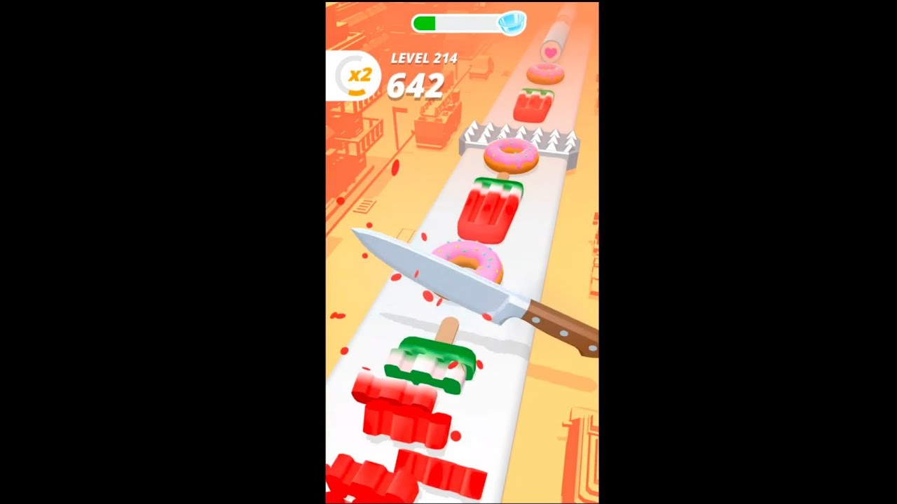 🍆Perfect slices gameplay#live#shortslive#shortsgaming #short #perfectslices#android