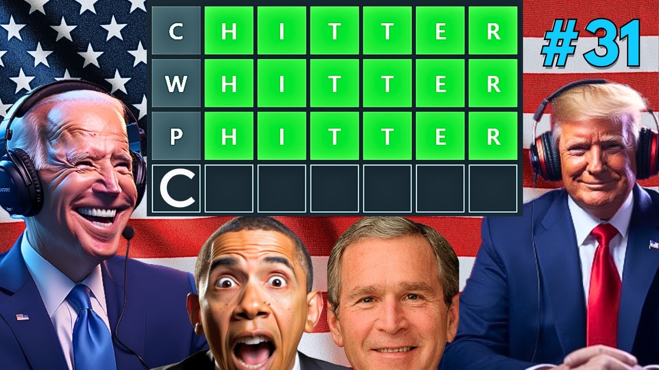 AI Presidents Play WORDLE 31
