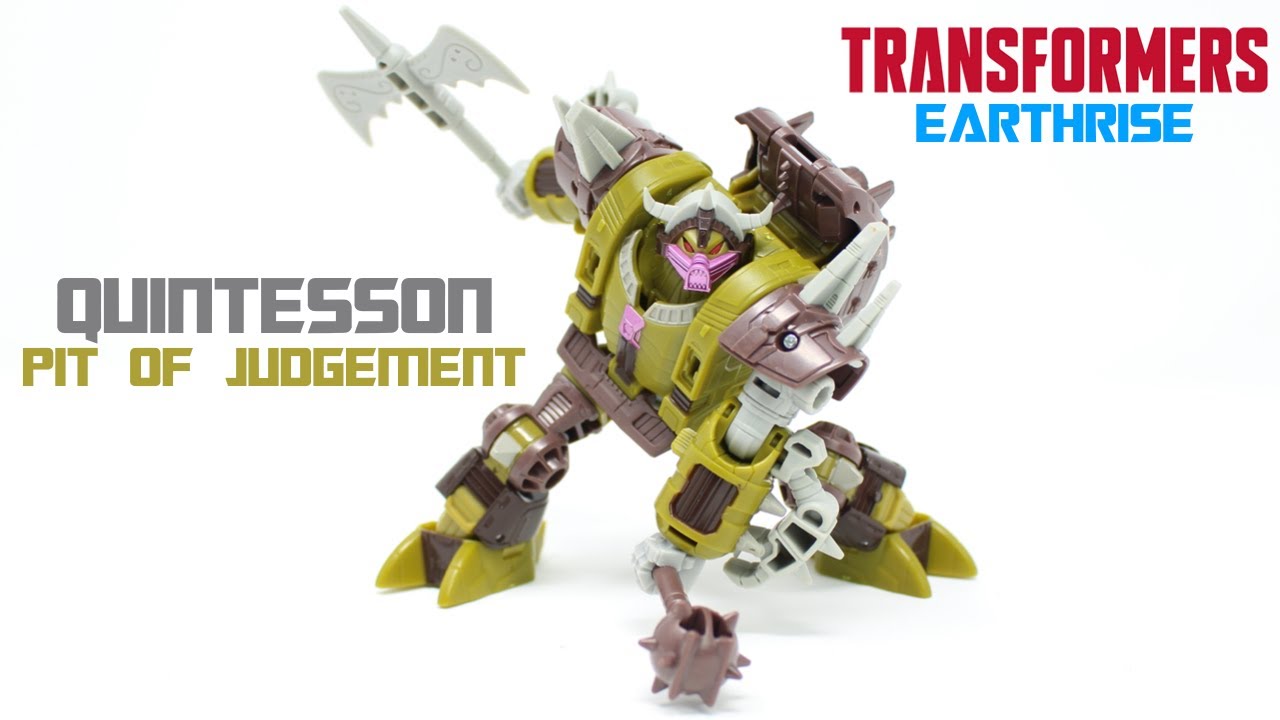 Transformers Earthrise Bailiff Quintesson Pit Of Judgement 2/3 Review