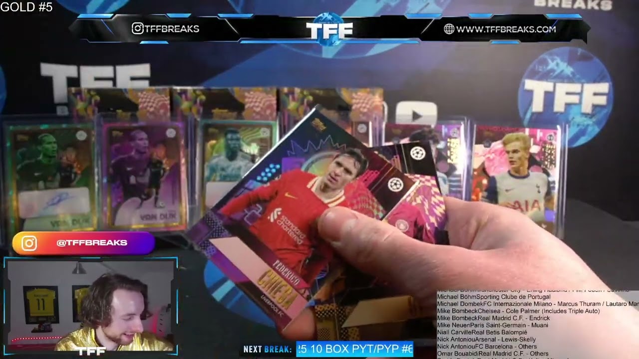 TOPPS UCC GOLD 24/25 10 BOX PYT/PYP #5