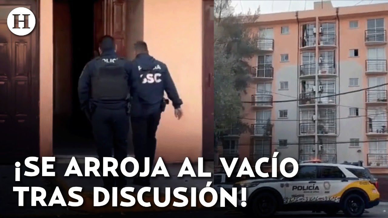 ¡Tragedia en CDMX! Hombre se arroja de un quinto piso y pierde la vida tras discutir con su pareja