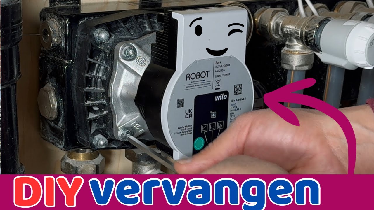 Leer Pomp Vervangen van Vloerverwarming - Toepasbaar op Alle Pompen & Robot Wilo