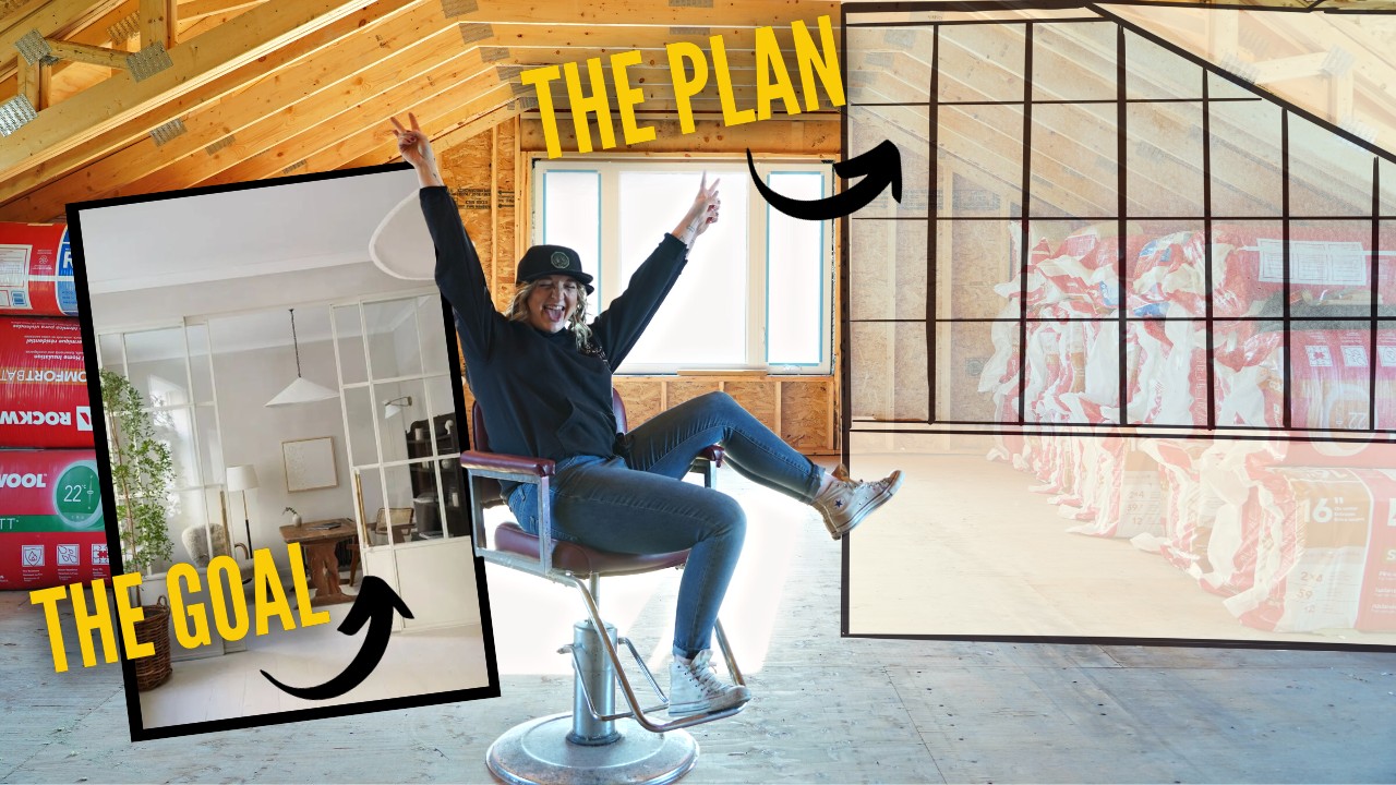 Let's Design My Creative Studio / Office ✨| Garage Loft Build