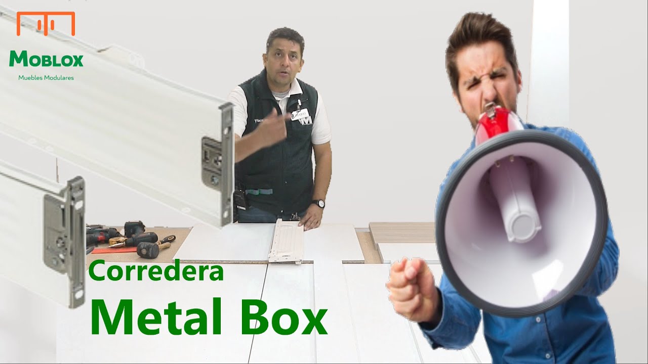 Corredera Metal Box 50 x 118