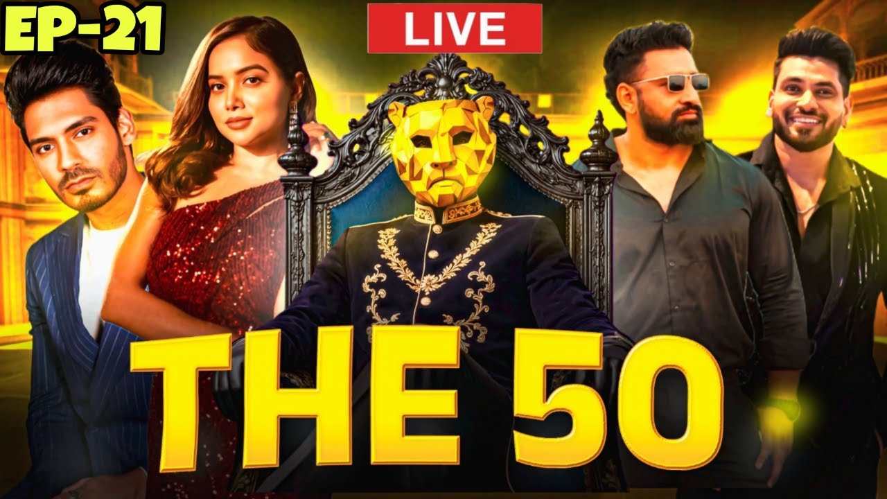 #The50 Episode 21 मैं #ManishaRani Fire, #RajatDalal Mastermind, Winner of Task ?
