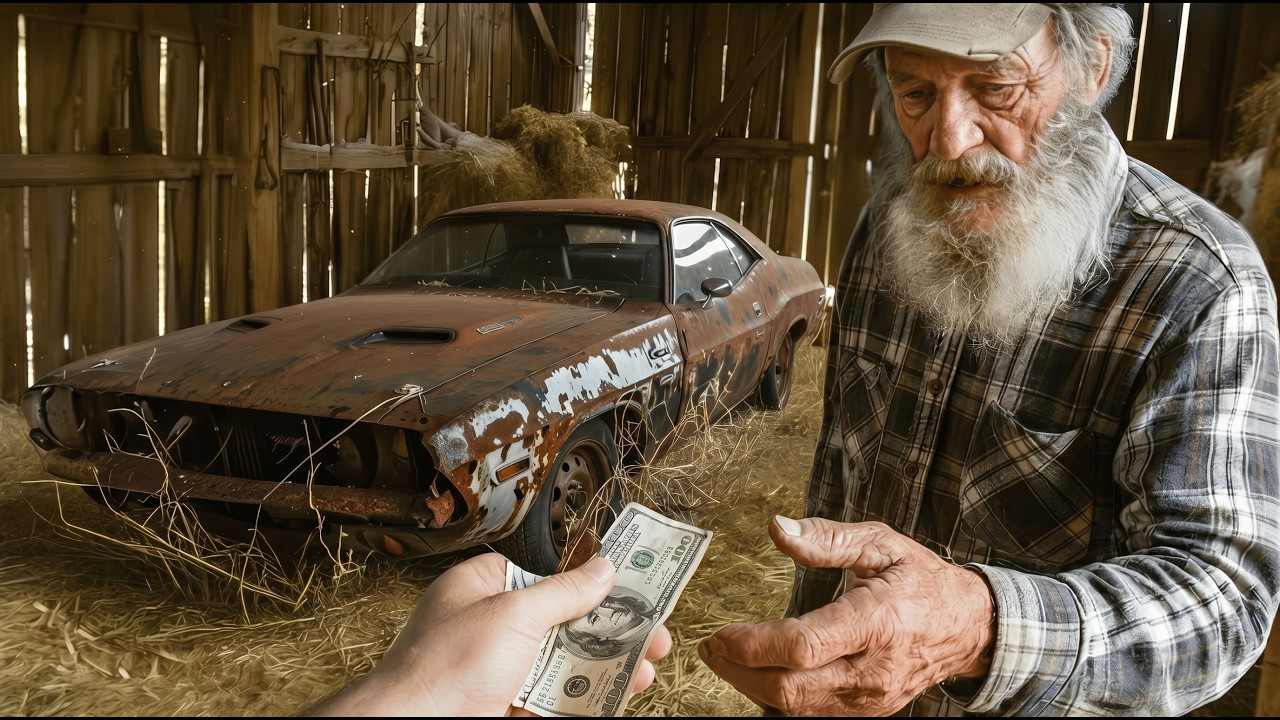 We Found 1970 Dodge Challenge $1,000… Then Restored It || ASMR Car Restoration!