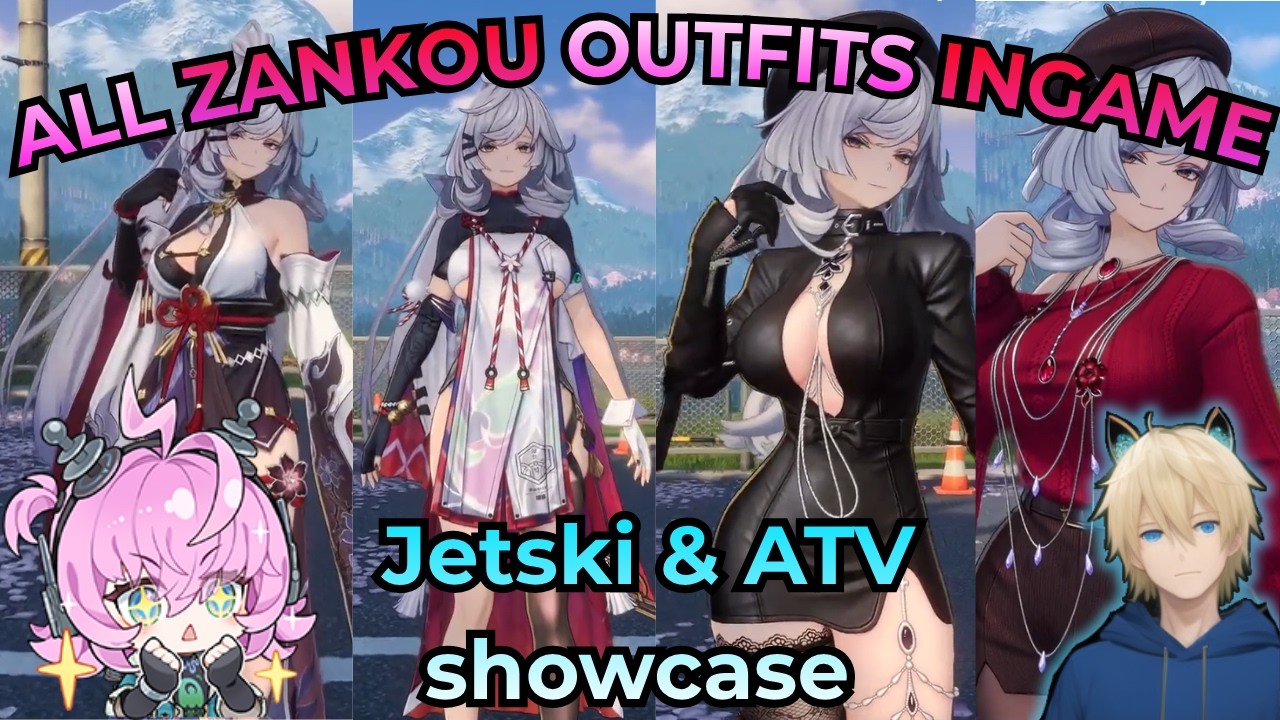 All Zankou Outfits In Game & Jetski + ATV