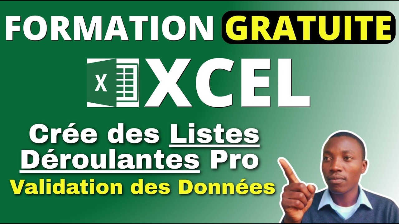 Excel : Crée des Listes Déroulantes Pro (La Validation des Données)
