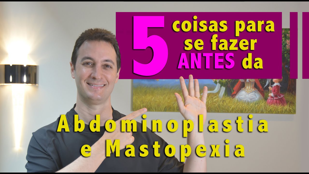 5 coisas para se fazer antes da abdominoplastia