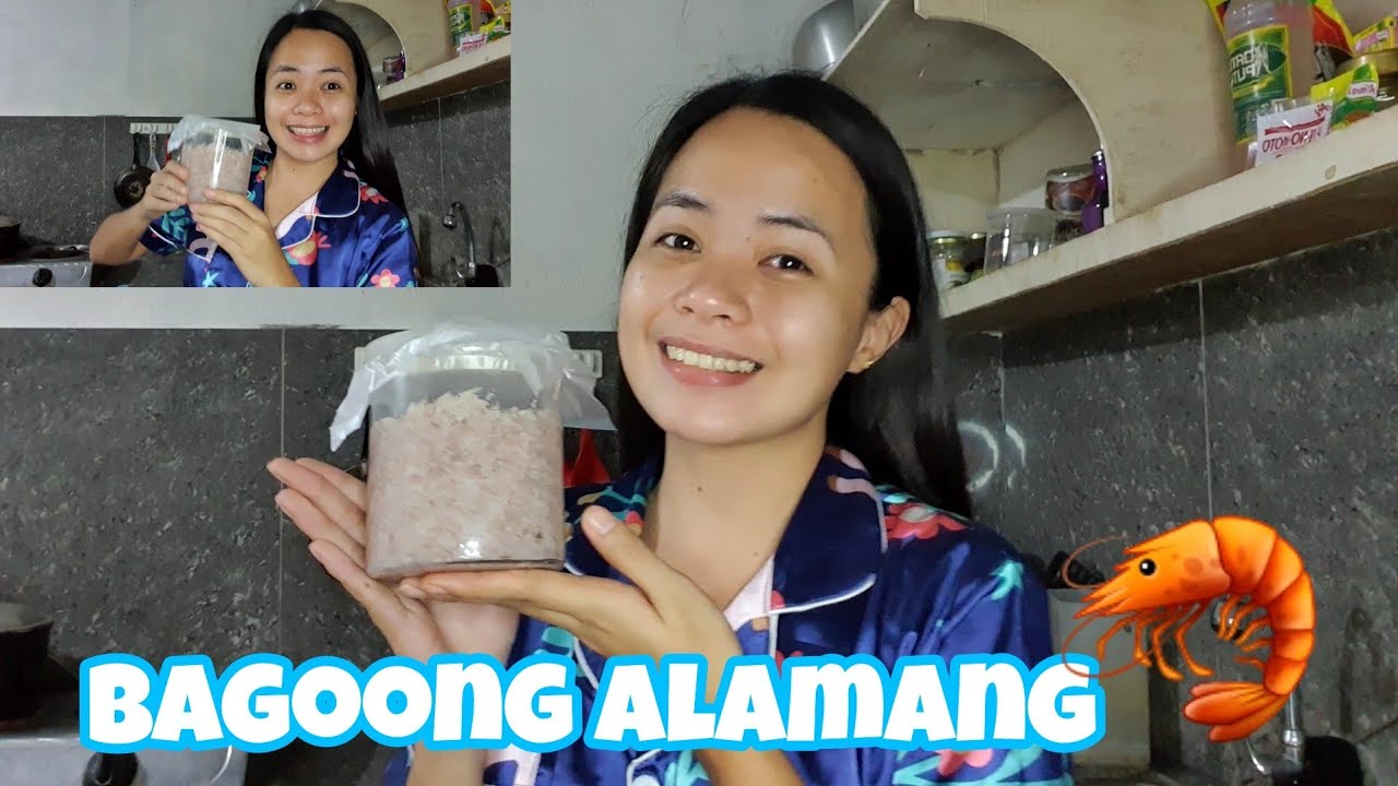 Part 1 of How to make fermented small shrimp (Bagoong Alamang) | Jo-ann Artajo
